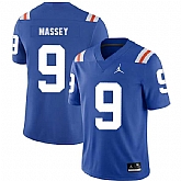 Florida Gators 9 Dre Massey Blue Throwback College Football Jersey Dzhi,baseball caps,new era cap wholesale,wholesale hats